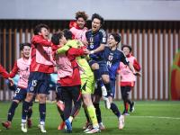 国际足球赛事中亚洲球队突显实力