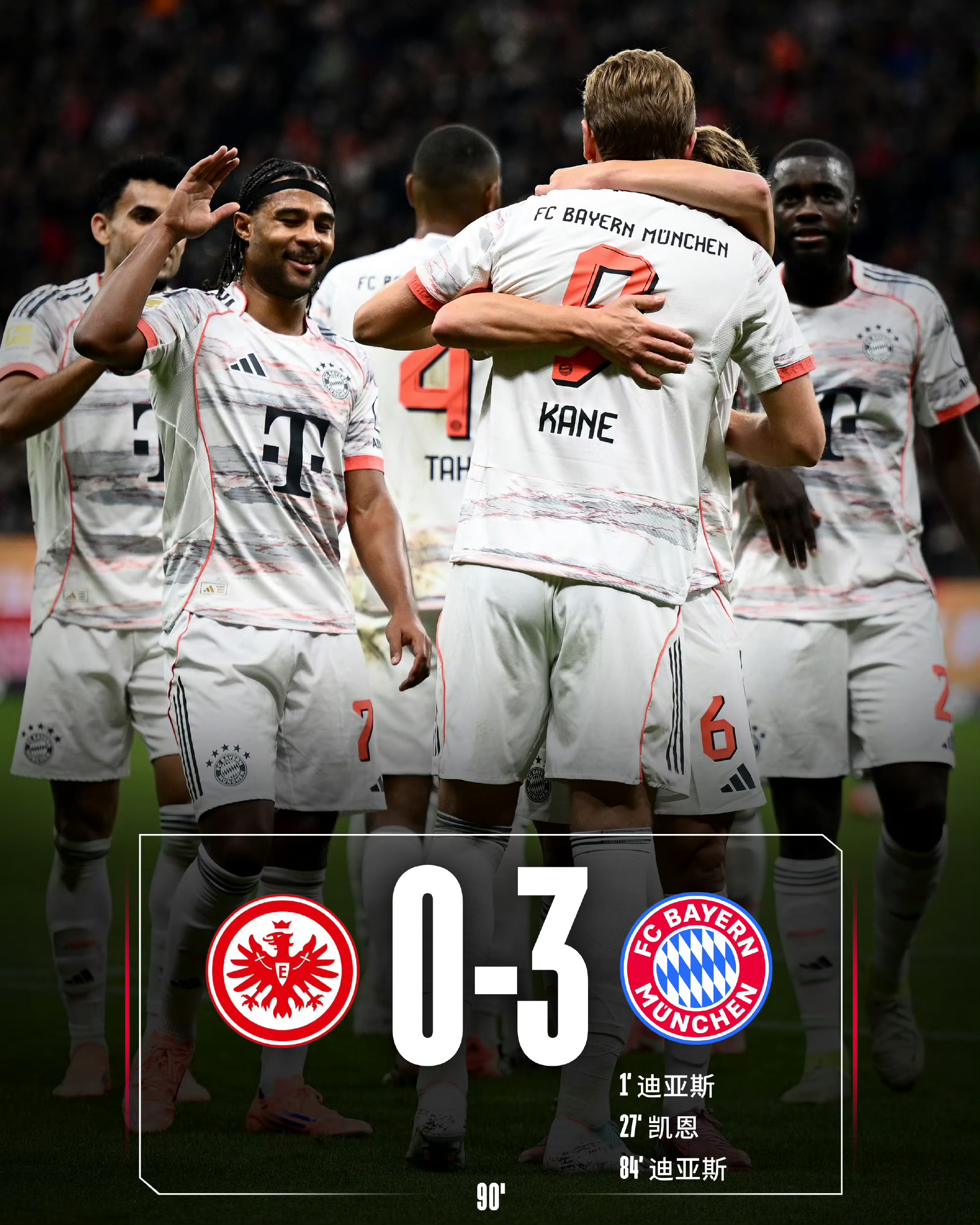 拜仁客场战胜对手,继续领跑积分榜 拜仁客场战胜对手,继续领跑积分榜